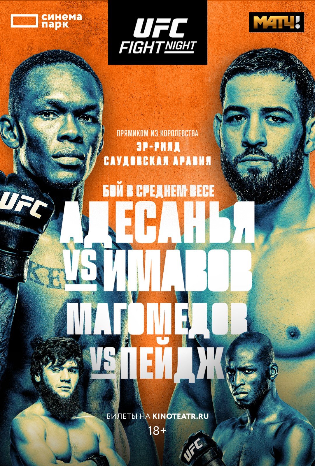 Звёзды UFC на большом экране