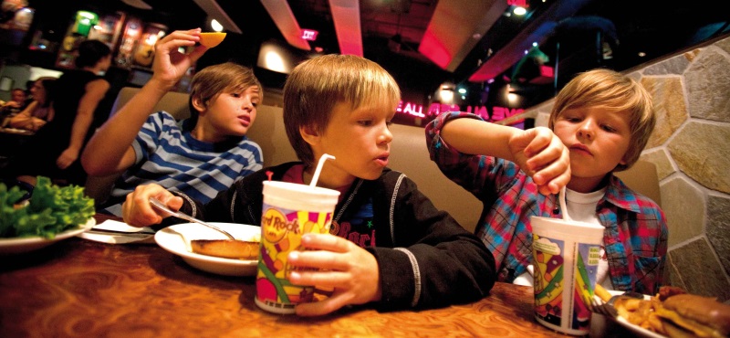Открытие «KIDZROCK cafe»